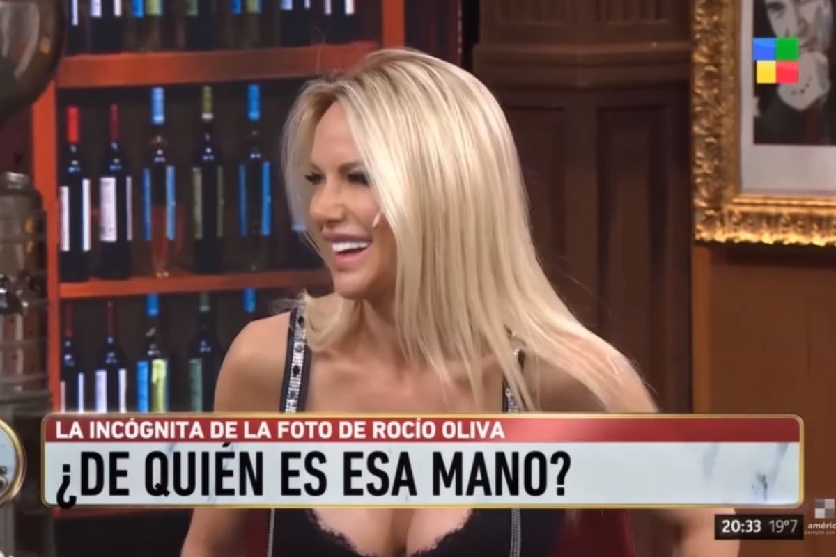 Un relato de Rocío Oliva llevó a que la modelo contara una anécdota extravagante