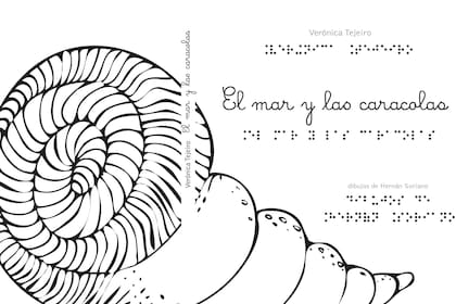 Un relato poético ilustrado con traducción al braille