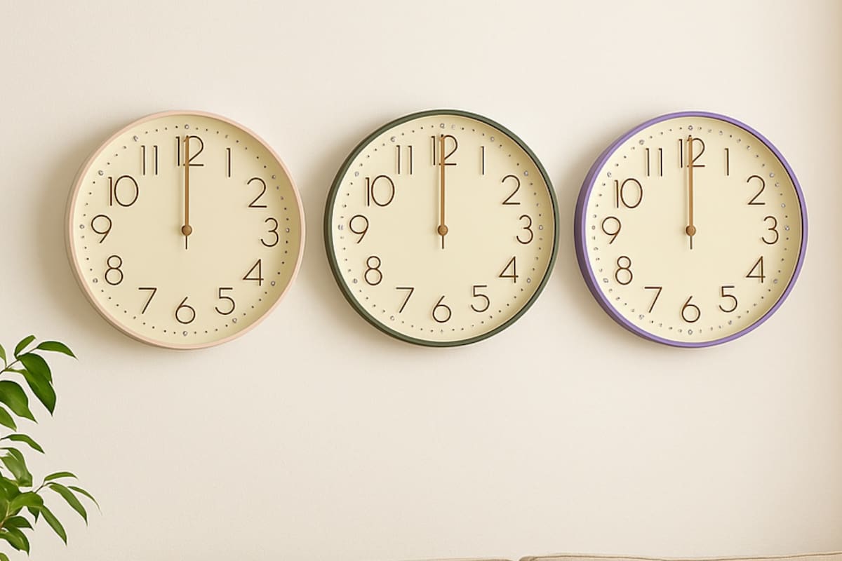 Un reloj detenido simboliza una energía estancada