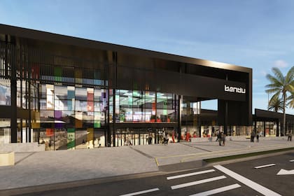 Un render de cómo quedará Bendu, el nuevo shopping que abrirá en Mar del Plata