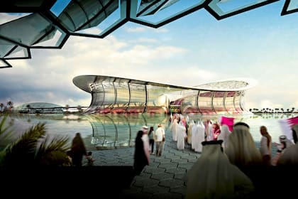 Un render muestra cómo será uno de los estadios del Mundial del Qatar
