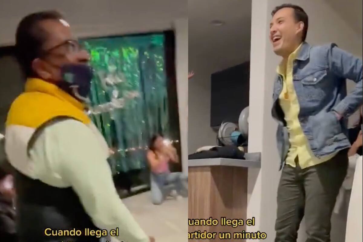 Un repartidor vivió una de las experiencias más inesperadas de su vida; unos clientes lo obligaron a hacer algo que no se imaginaba