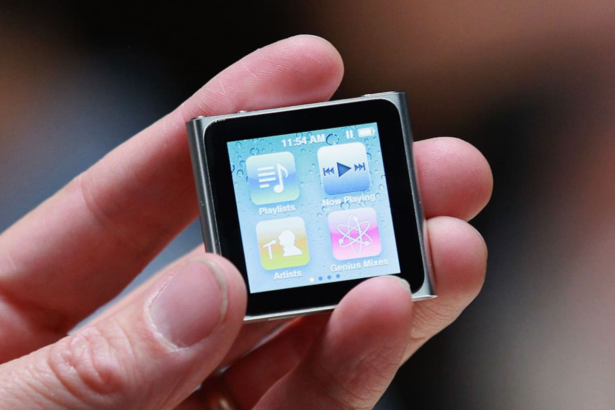 Un reproductor iPod Nano de Apple. La compañía acaba de adquirir Swell, una app especializada en podcasts y talk shows