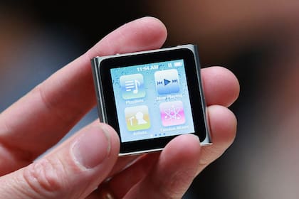 Un reproductor iPod Nano de Apple. La compañía acaba de adquirir Swell, una app especializada en podcasts y talk shows