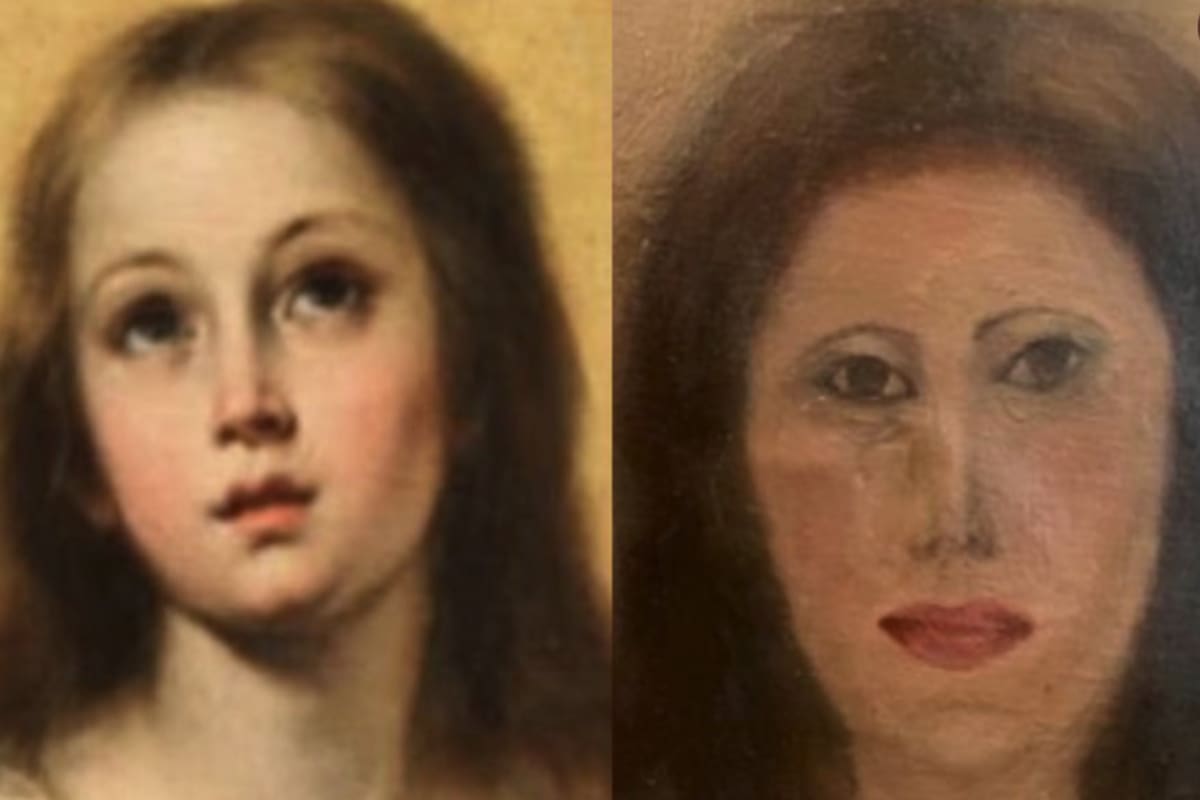 Un restaurador valenciano repite la historia del Ecce Homo de Borja que en 2012 fue desfigurado por una vecina del pueblo