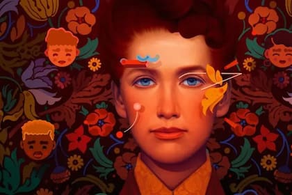 Un retrato de Eglantyne Jebb realizado por el artista Sam Rodríguez con motivo del Día Internacional de la Mujer de 2023