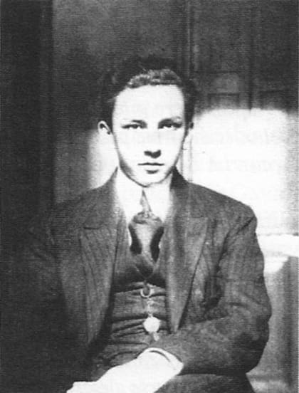 Un retrato de Enrique Gaviola en su juventud