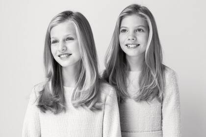 Un
retrato de las
hermanas,
que pronto
se separarán,
cuando Leonor
arranque el
Bachillerato
Internacional
en el Atlantic
College