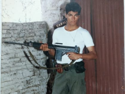 Un retrato de Manuel Acuña, tomada durante la conscripción