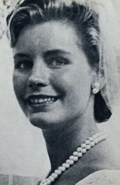 Un retrato de Sunny von Bülow, el día en que se casó con su primer marido, el playboy, tenista y príncipe austríaco Alfred von Auersperg, con quien tuvo dos hijos