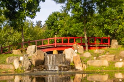 Un rincón de Japón en Uruguay