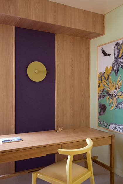 Un rincón dentro del espacio creado por Marini Estudio en Experiencia Living 2025, en el cual Christe hizo la consultoría de color.