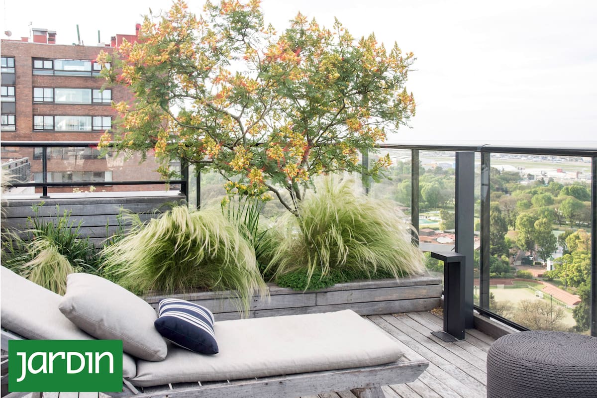 Un rincón pequeño puede expresar una idea clara de paisaje