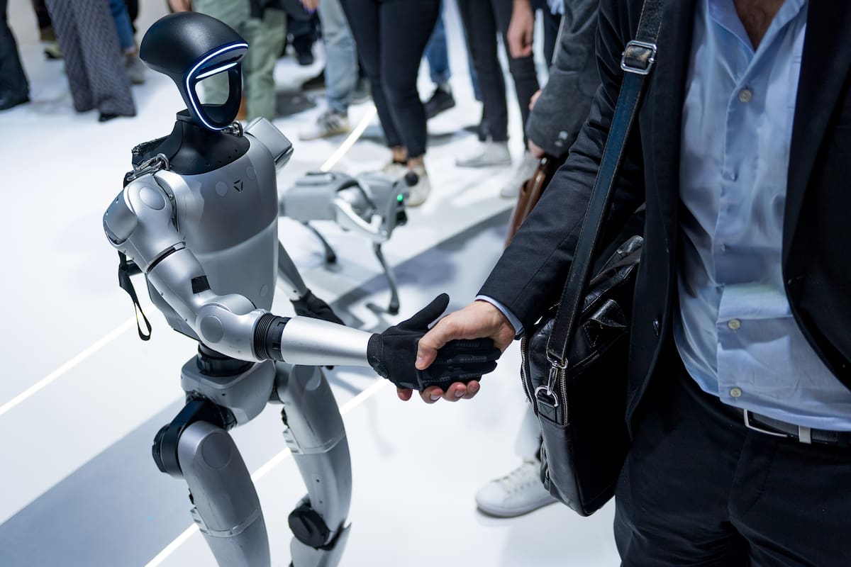 Un robot humanoide de Unitree
