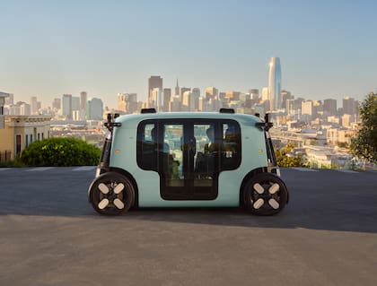 Un robotaxi de Zoox