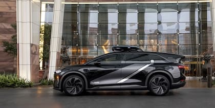 Un robotaxi de Lucid y Nuro