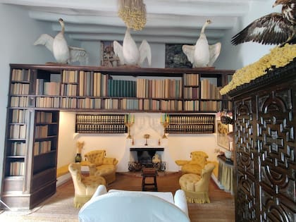Un sector de la biblioteca