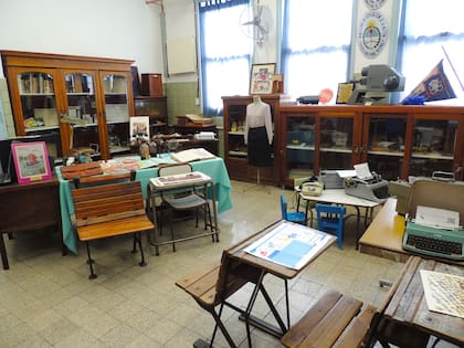 Un sector del archivo y museo Roberto Gargiulo.