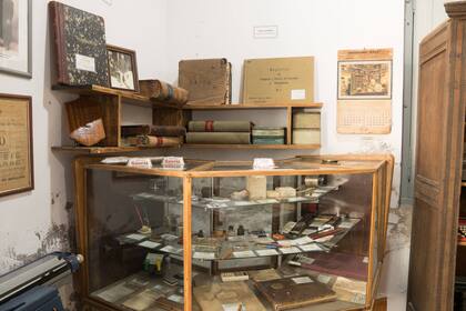 Un sector del museo funciona en la antigua casa familiar de los fundadores del pueblo.
