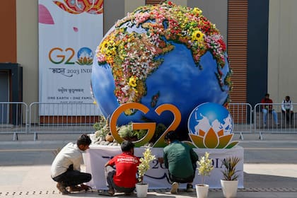 Un símbolo de la última cumbre del G20 en Nueva Delhi