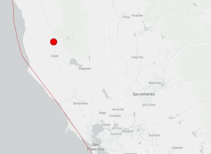 Un sismo de 5,6 en la escala de Richter sacudió el norte de California este miércoles 24 de junio