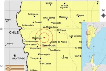 Un sismo de magnitud 4.7 hizo temblar Mendoza y se sintió hasta en Chile