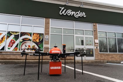 Un sistema con drones redefine la logística de alimentos en el condado de Somerset