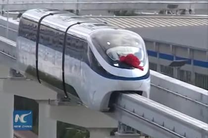 Un sistema de monorriel similar al que propone Jorge Macri.