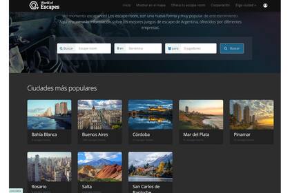 Un sitio donde buscar salas de escape