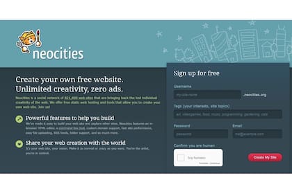 Un sitio para hacer sitios con un nombre de lo más sugestivo