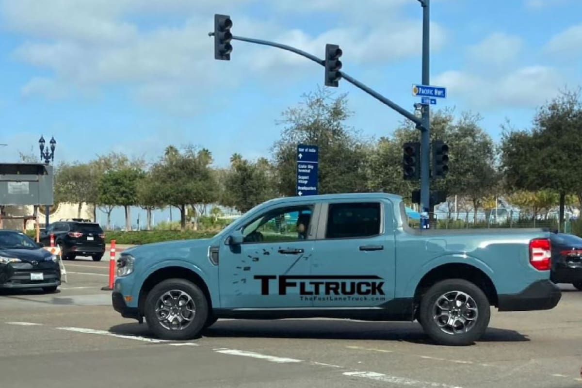 Un sitio web reveló las imágenes de la camioneta sin ningún tipo de camuflaje en su carrocería