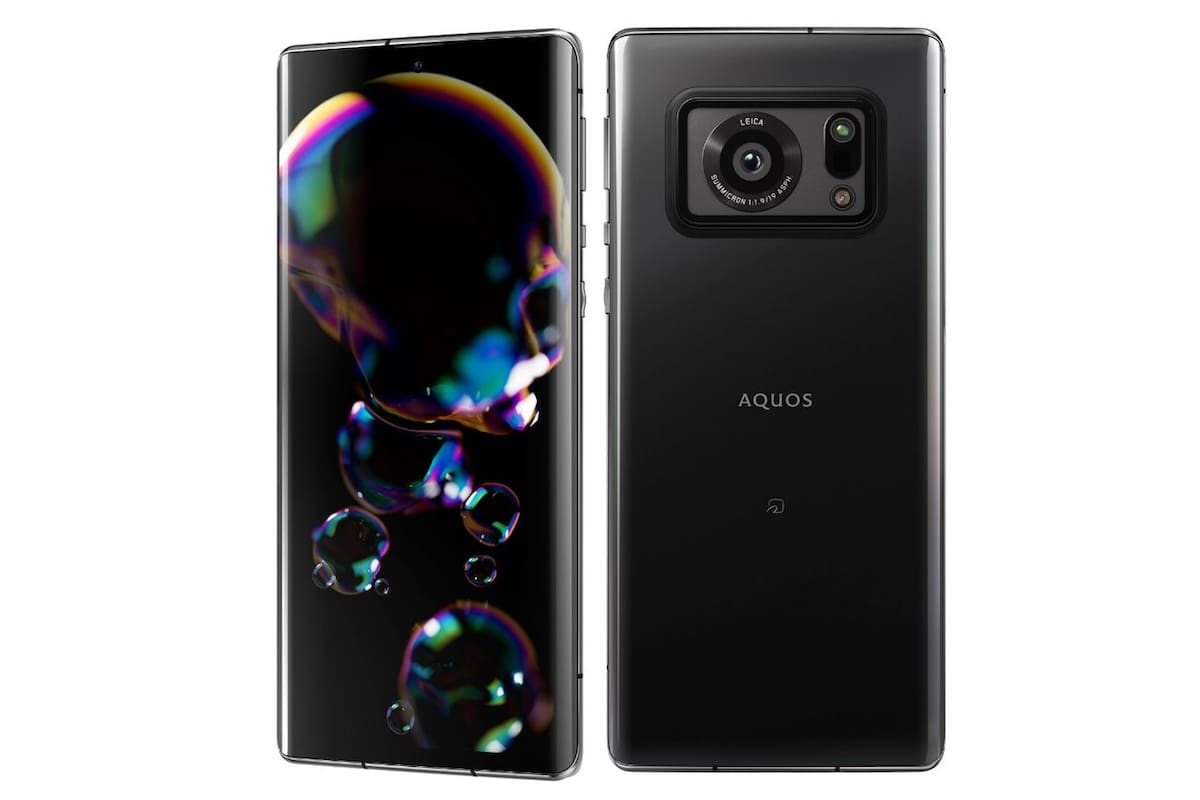 Un smartphone Sharp Aquos R6, con una única cámara trasera con sensor de 1 pulgadas y ópticas Leica