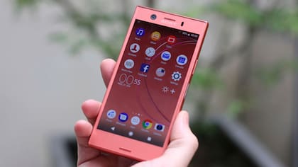 Un Sony Xperia XZ1 Compact