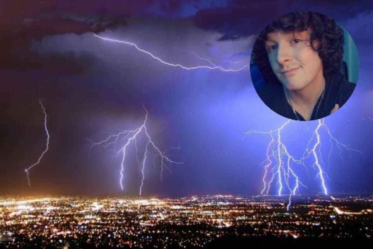 Un streamer fue alcanzado por un rayo cuando transmitía en Twitch