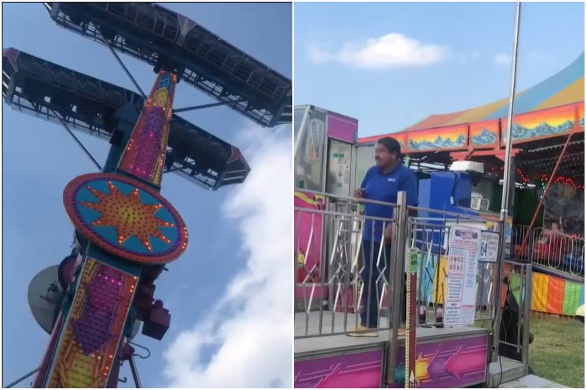 Un suceso muy curioso se vivió en una feria de Culpeper, Virginia, y quedó registrado en video