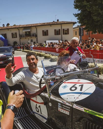 “Un sueño cumplido, una emoción eterna: ganar las Mille Miglia”, escribió Margarita en Instagram tras la consagración