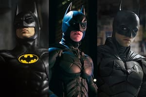 Un superhéroe, tres encarnaciones: Michael Keaton. Christian Bale y Robert Pattinson