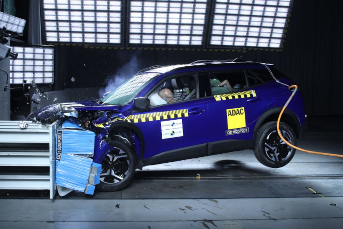 Un SUV producido en el país fue puesto a prueba en un crash test