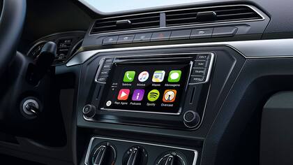 Un tablero con Android Auto