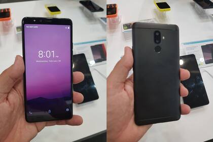 Un teléfono genérico de China; se vende con la marca que se desee