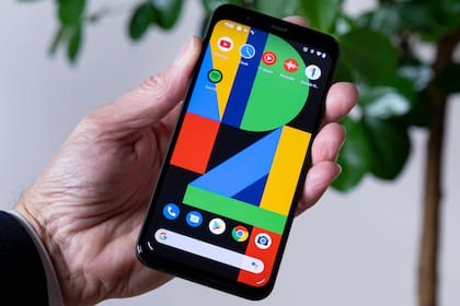 Un teléfono Pixel 4