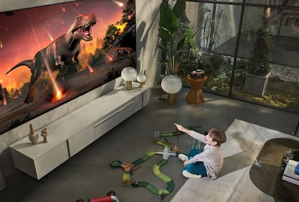 Un televisor LG OLED de 97 pulgadas