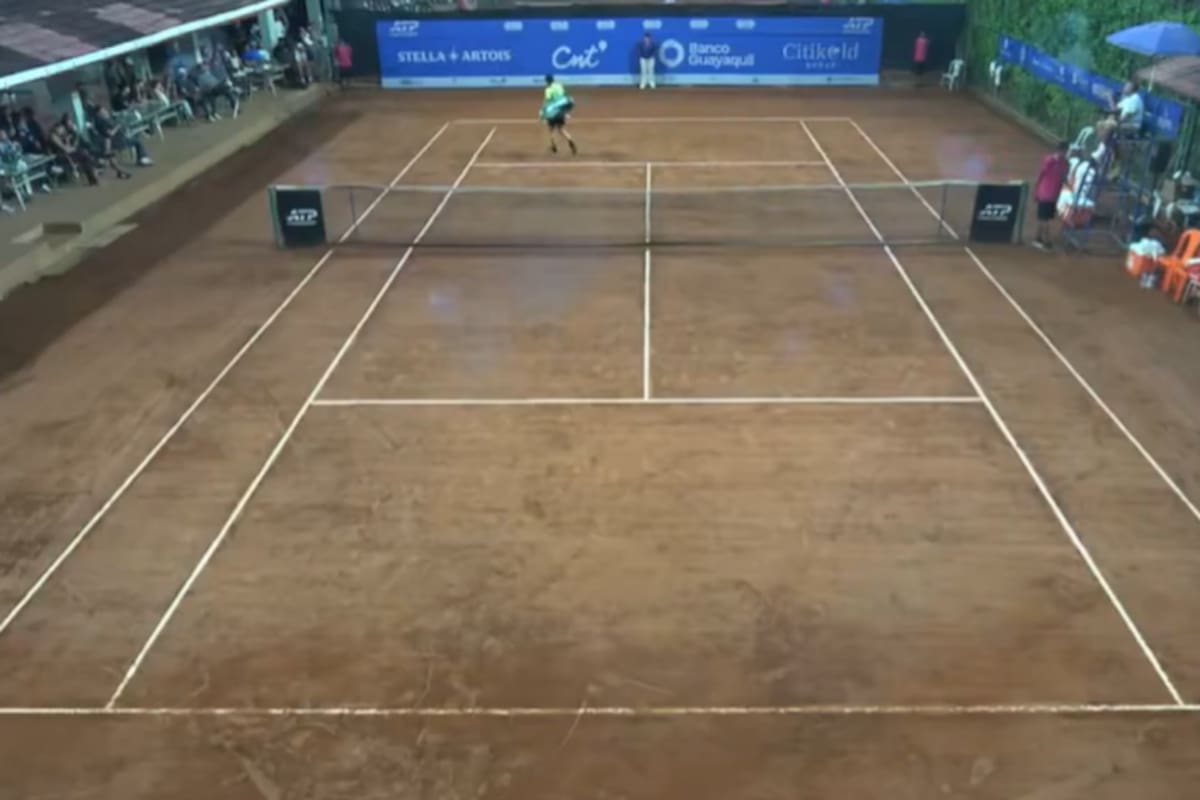 Un tenista argentino fue descalificado del Challenger de Guayaquil por abandonar un partido tras un enojo