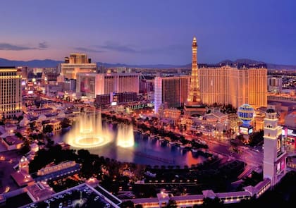 Un tercio del consumo energético de Las Vegas viene de su sector comercial.