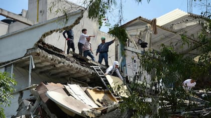 Ciudad de México luego del terremoto de hoy