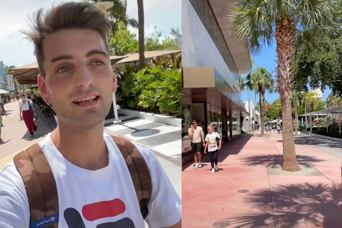 Un tiktoker argentino habló del destino preferido por los originarios de su país y detalló cómo es esta calle tan concurrida por los turistas