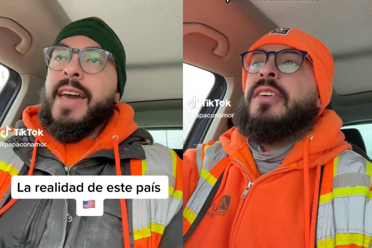 Un tiktoker colombiano envió un contundente mensaje para las personas que quieren vivir en EE.UU.