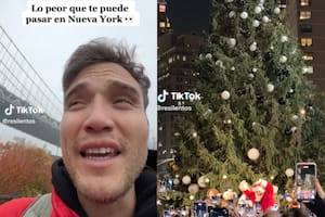Un tiktoker compartió qué es "lo peor" de Nueva York en esta época de fiestas