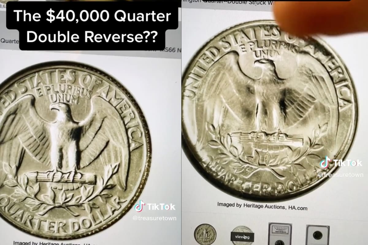 Un tiktoker experto en numismática explicó la "simple" característica que tiene que tener la codiciada moneda