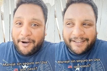 Un tiktoker manejó su vehículo sin seguro en Estados Unidos y esto fue lo que le ocurrió